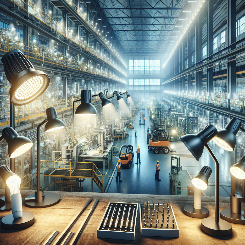 Innowacyjne rozwiązania oświetleniowe – lampy robocze led